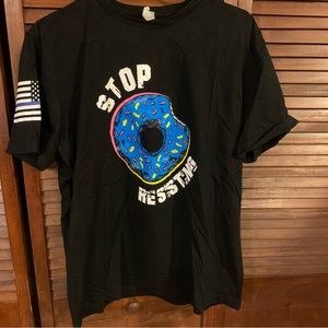 Cop Humor: Stop Resisting the Donut Shirt